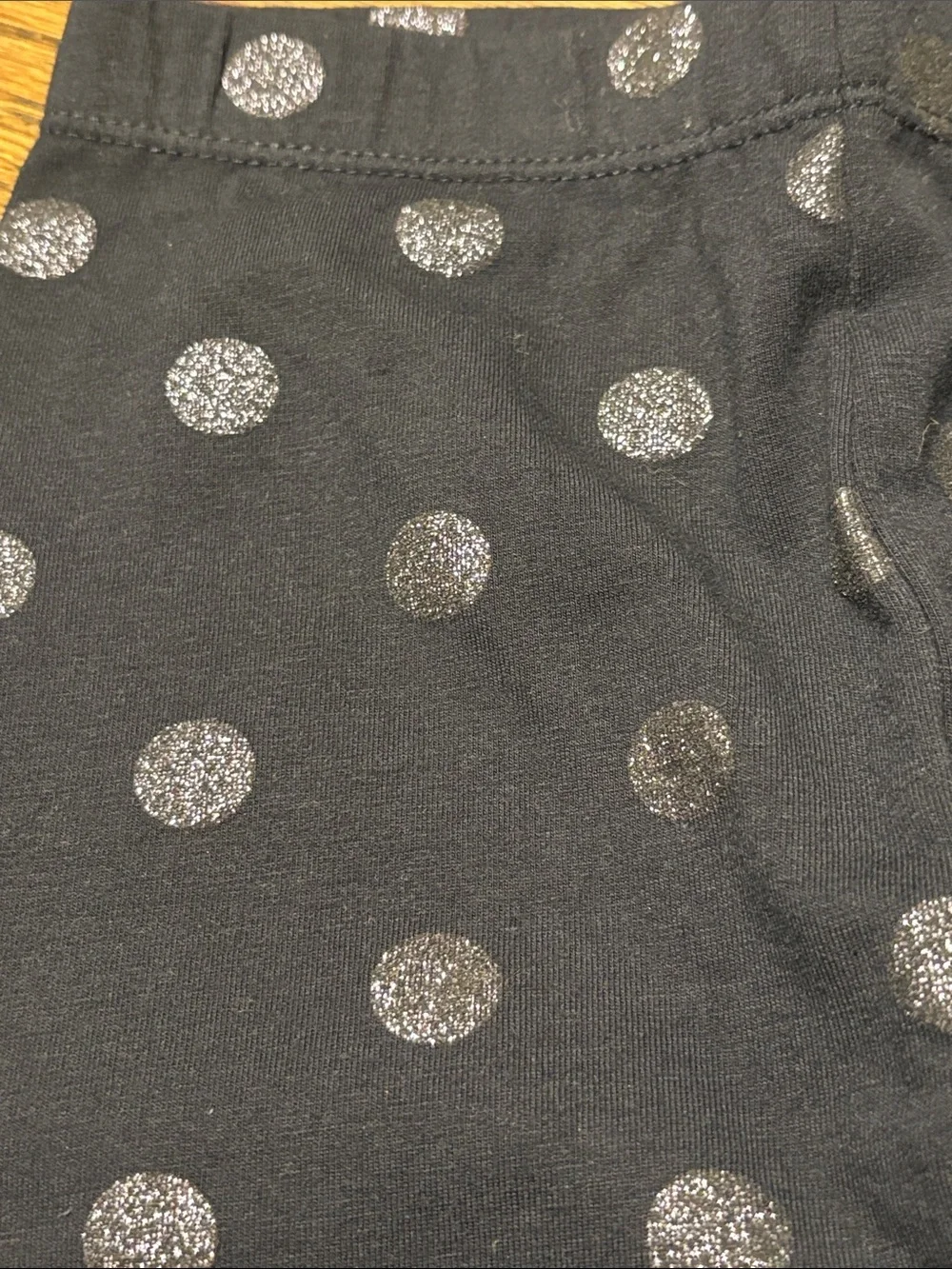 Crewcuts glitter dot leggings